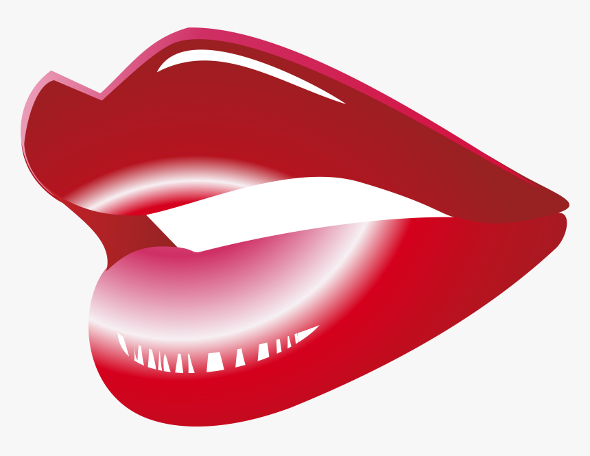Red Mouth Png Clip Art - Clip Art, Transparent Png
