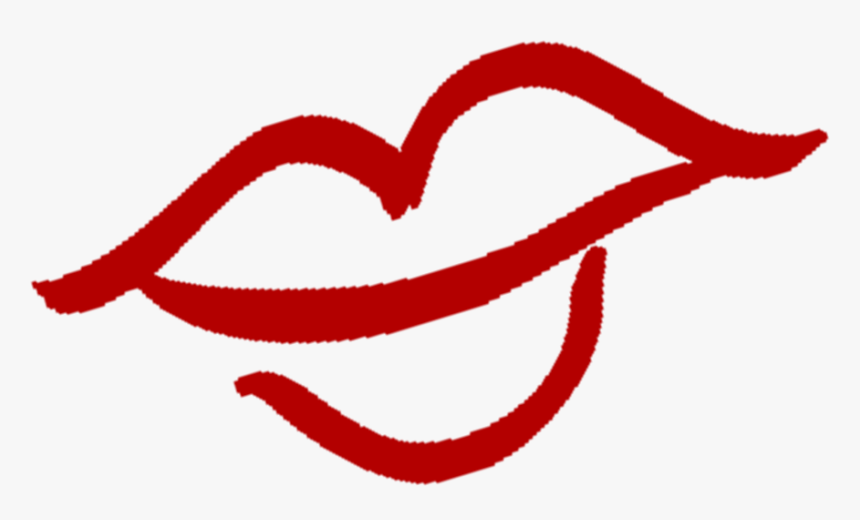 Red Lips Png - Talking Lips, Transparent Png
