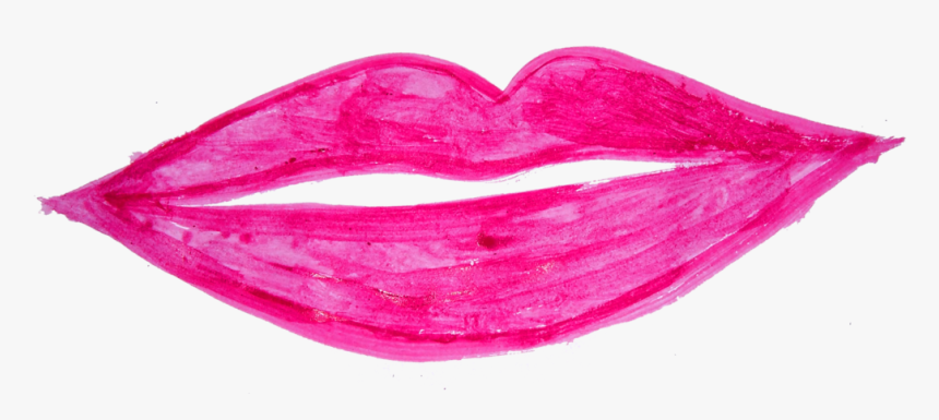 Water Color Lips Png - Watercolor Painting, Transparent Png