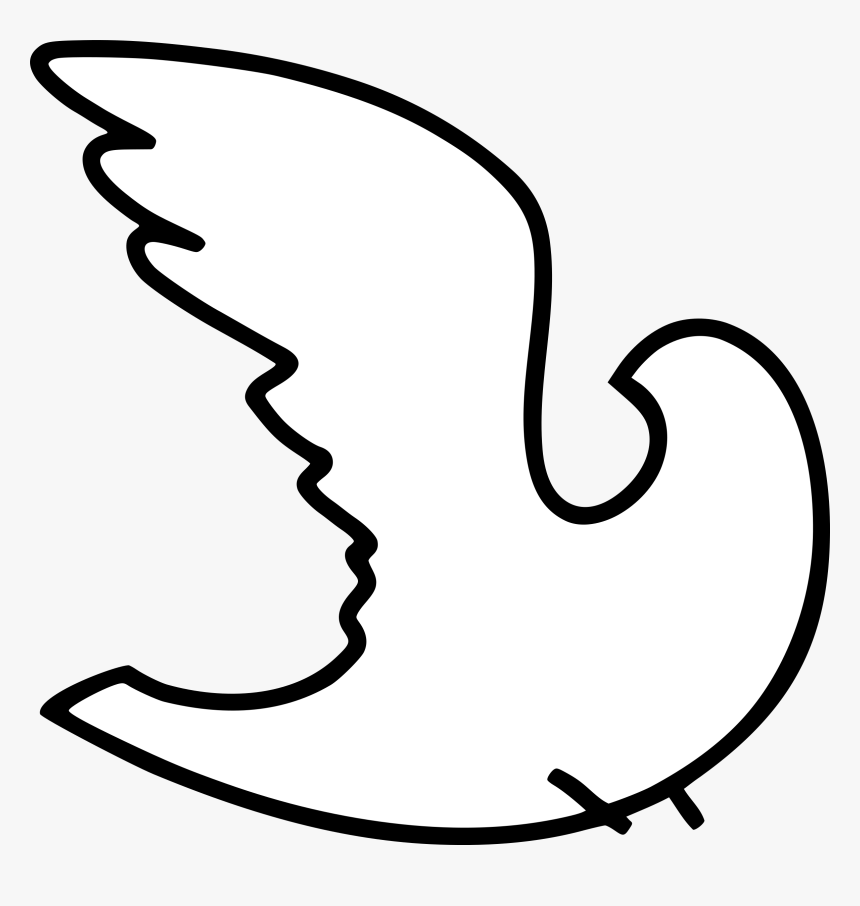 White Dove Clip Arts - รูป นก พิราบ ขาว, HD Png Download