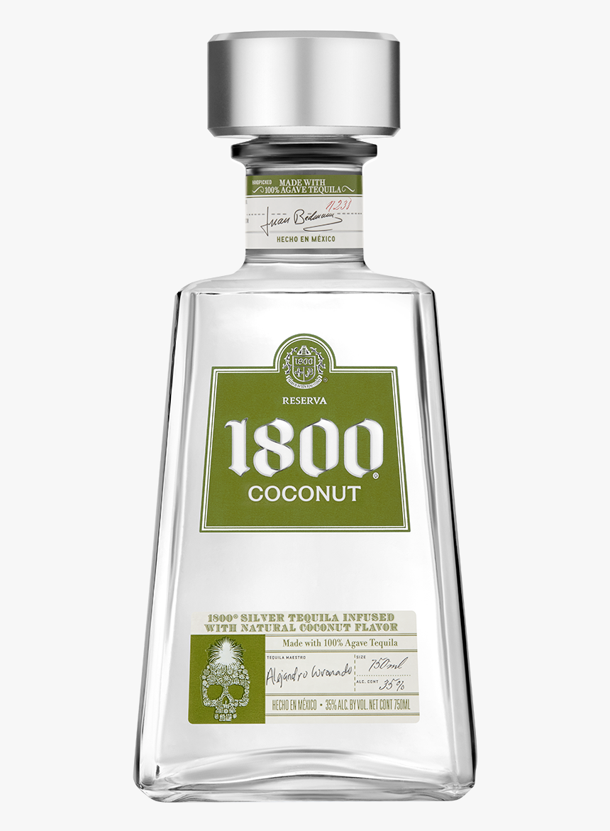 Tequila Png - 1800 Coconut, Transparent Png