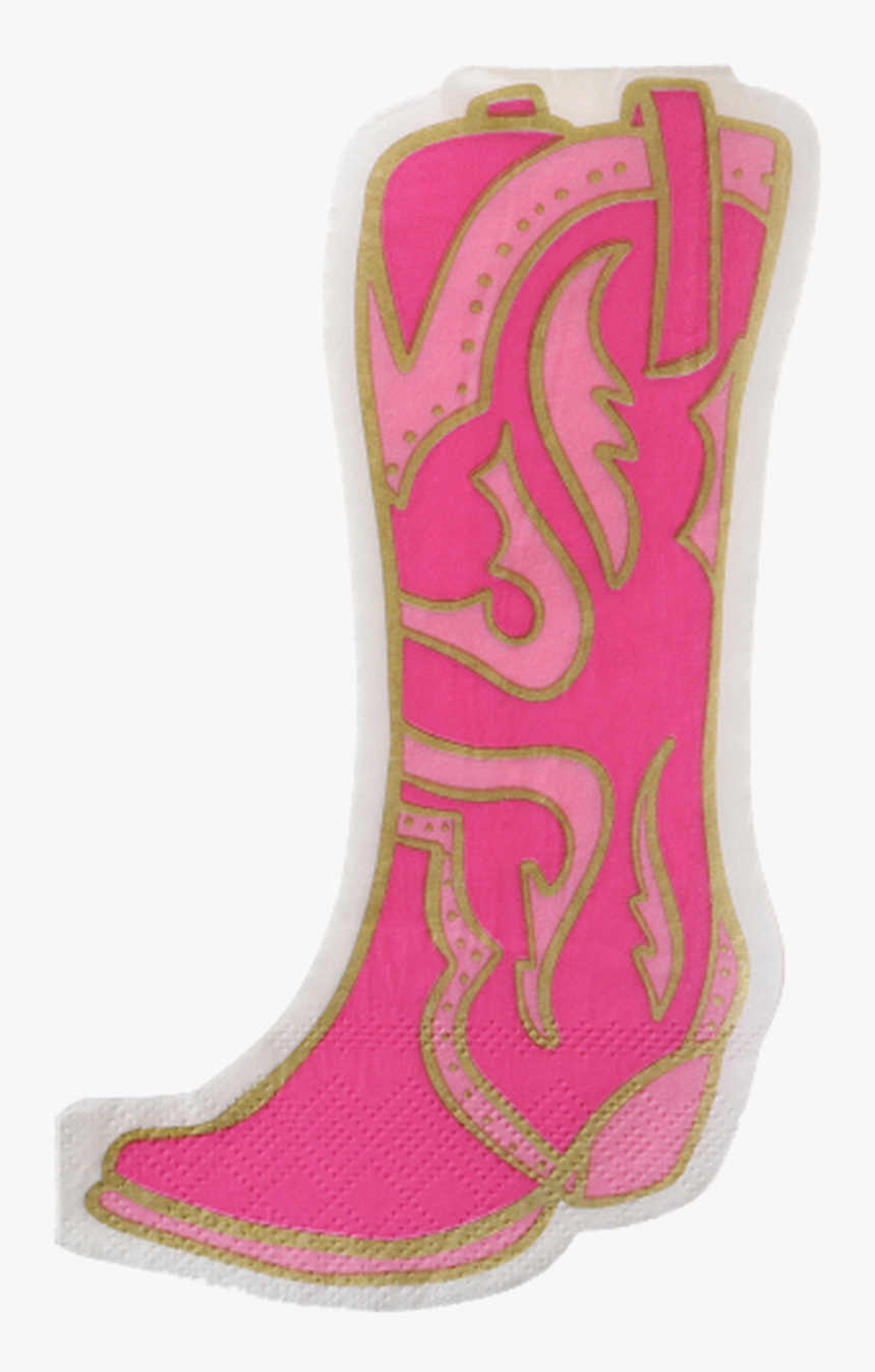 Cowboy Boots Clipart Pink - Cowboy Boot, HD Png Download