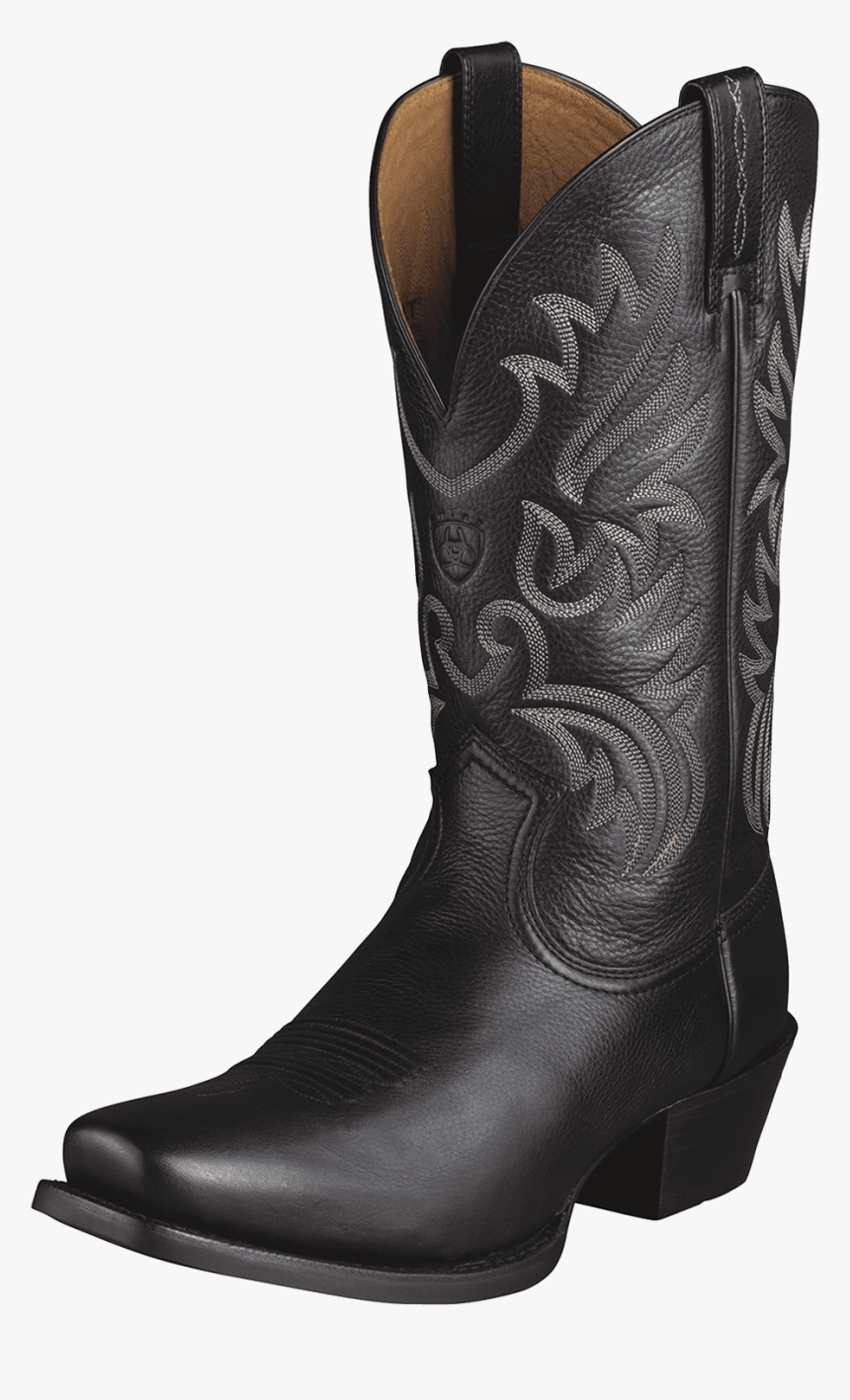 Ariat Men S Square Toe Legend Deertan cowboy Boot - Mens Black Ariat Boots, HD Png Download