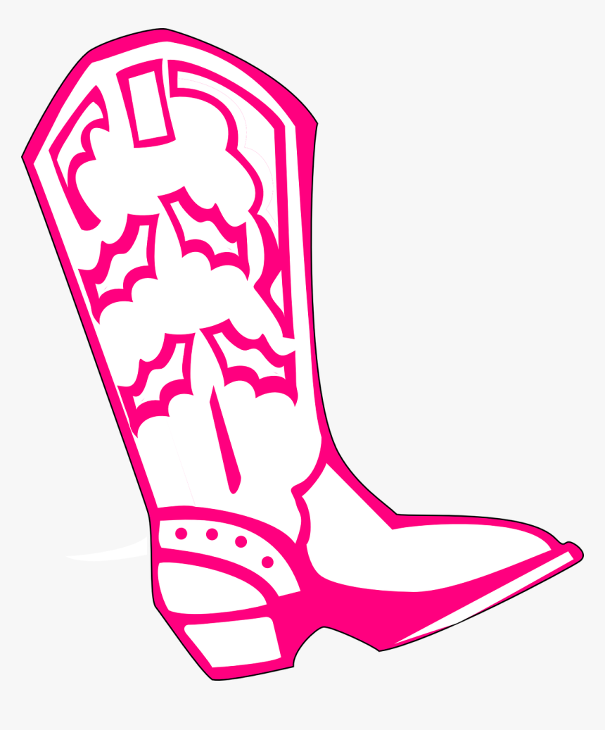 Green Cowboy Boot Clipart, HD Png Download