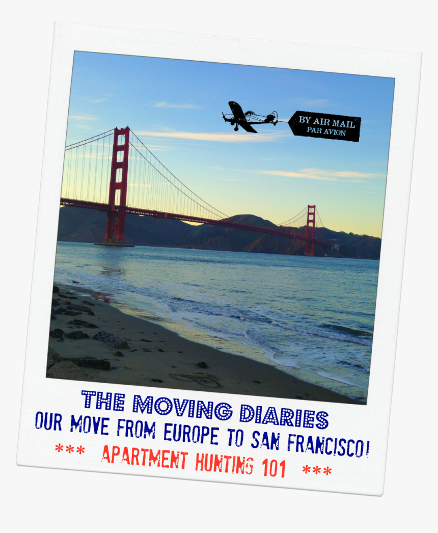 Apartment Hunting In San Francisco 101 Everything You - Golden Gate Bridge, HD Png Download