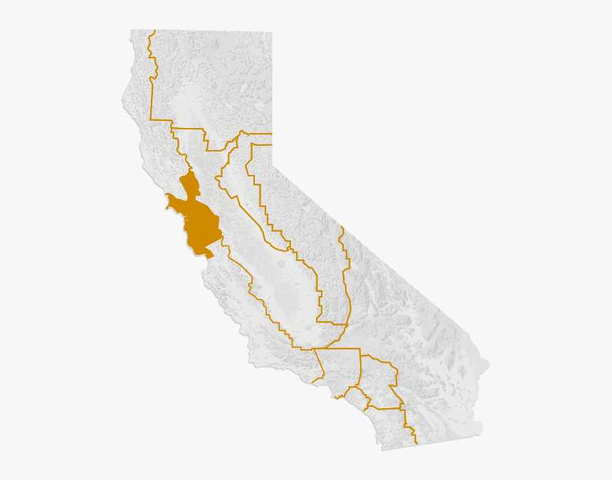 Golden Gate Bridge Vca Maps Sfbayarea - Disneyland On A Map, HD Png Download