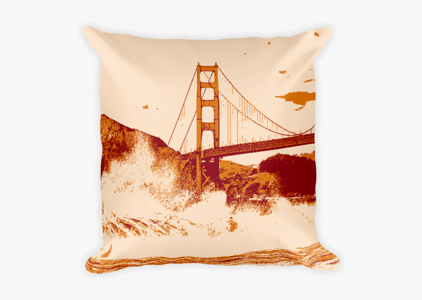 San Francisco Bridge With A Splash, HD Png Download