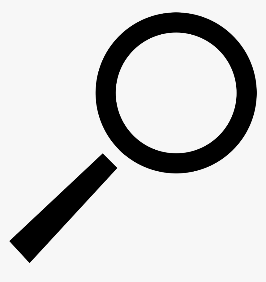 Magnifying Glass - Magnifying Glass Minimalist, HD Png Download