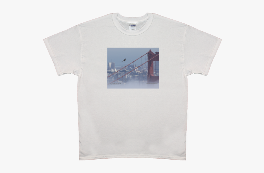 Golden Gate Bridge Hawk T-shirt - Cable-stayed Bridge, HD Png Download