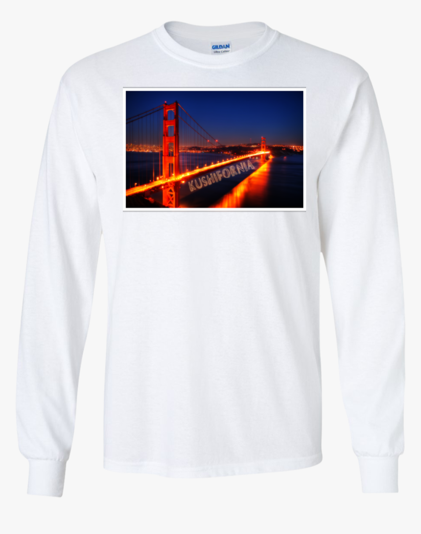 Golden Gate Bridge Long Sleeve - Self-anchored Suspension Bridge, HD Png Download