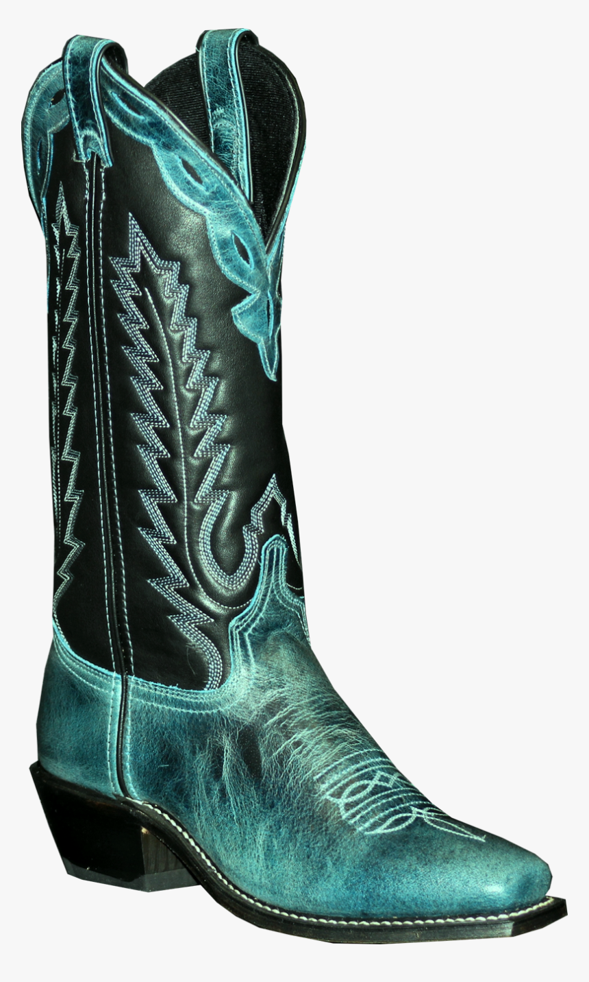 Abilene Women S Two Toned Cobalt Blue Cowhide Western - Aqua Blue Cowboy Boots Womens, HD Png Download