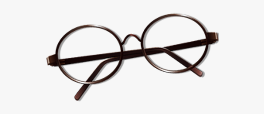 Icon Eye Round Glasses Free Transparent Image Hq Clipart - صور نظارة هاري بوتر, HD Png Download