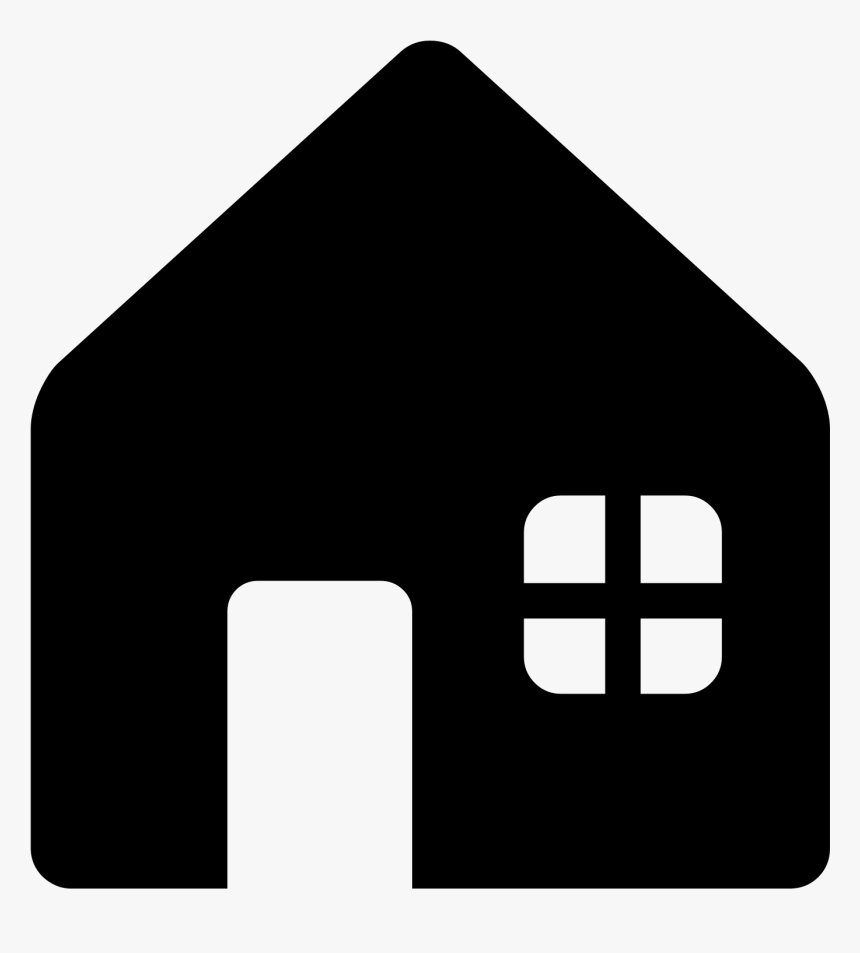 House Emoji Png Black N White , Png Download House Emoji Black And
