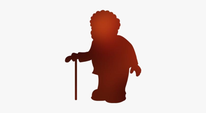 Old Man With Stick Png Transparent Images - Sitting, Png Download