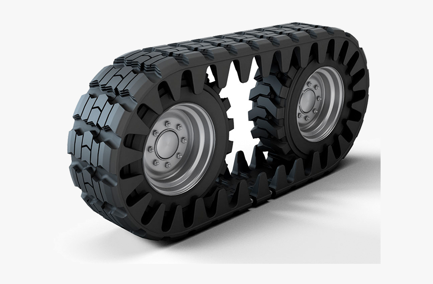 Over The Tire Tracks Ott - Industrial Tire, HD Png Download