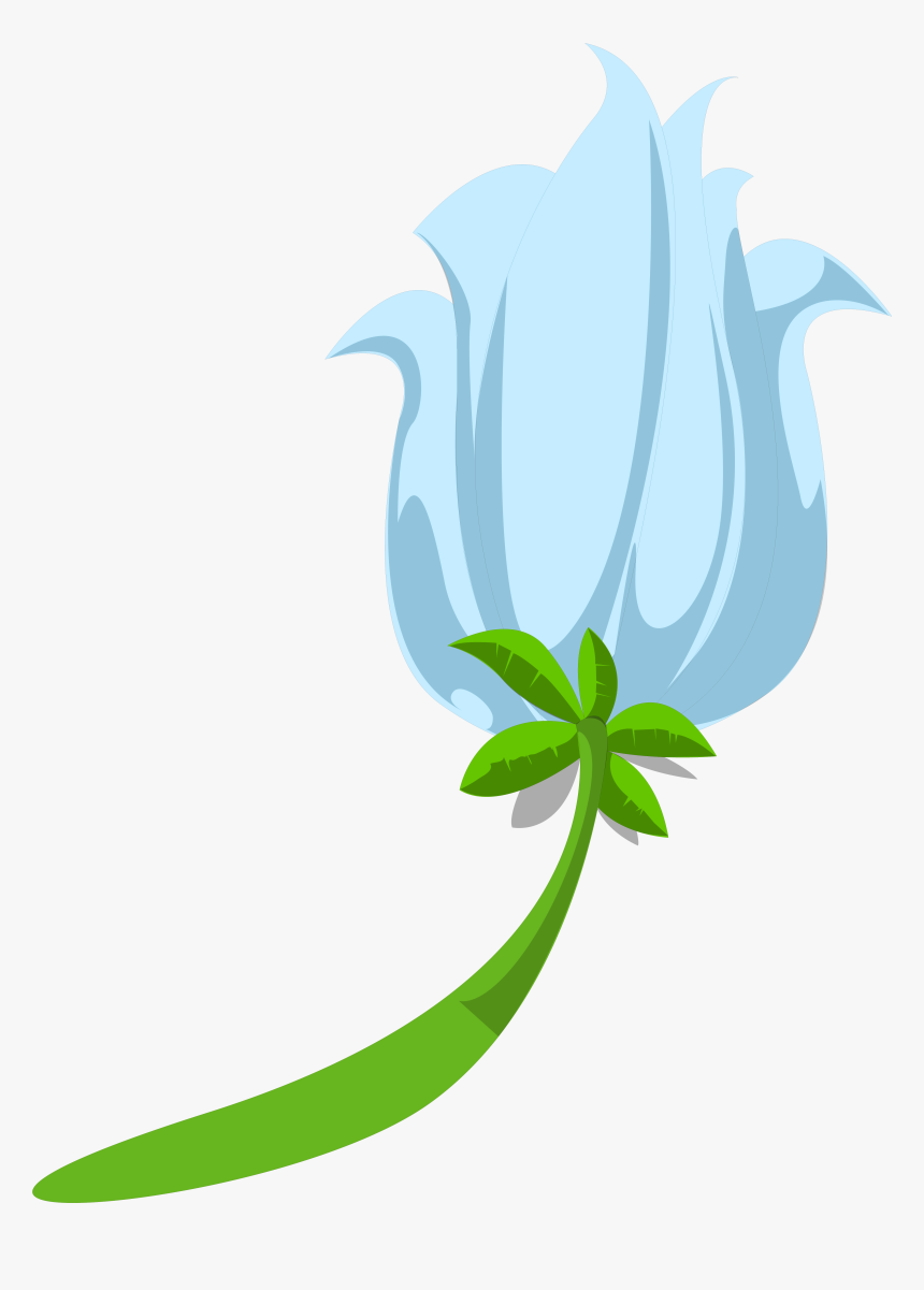 Blue Tropical Flowers Png - Portable Network Graphics, Transparent Png