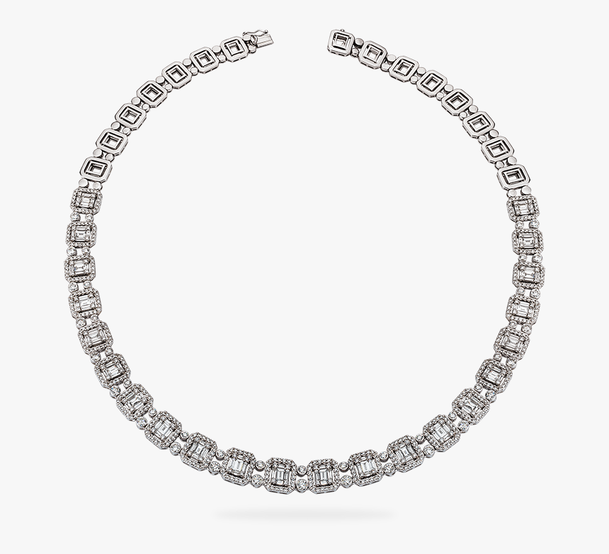 Diamond Solitary Necklace - Tire Frame Png, Transparent Png