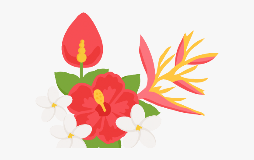 Tropical Flower Clipart Png, Transparent Png