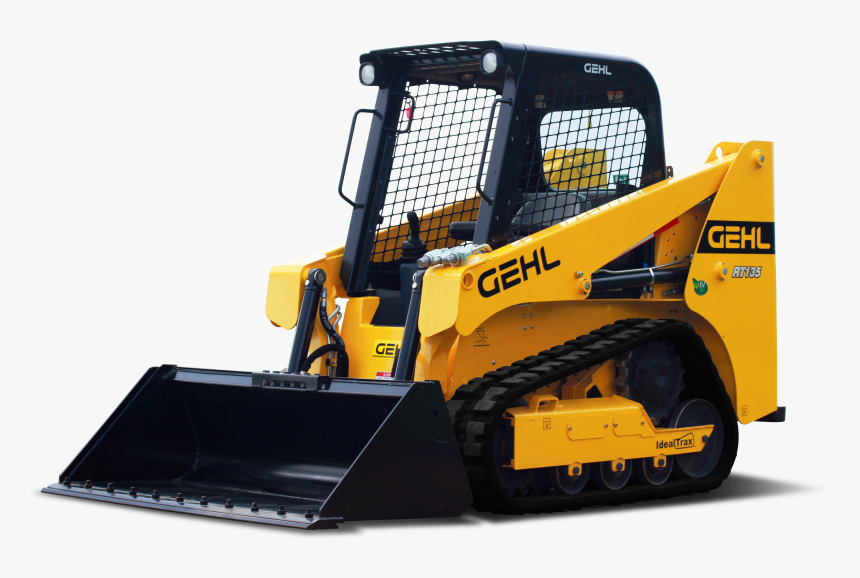 Gehl Rt135 Studio Left-3qtr - Bulldozer, HD Png Download
