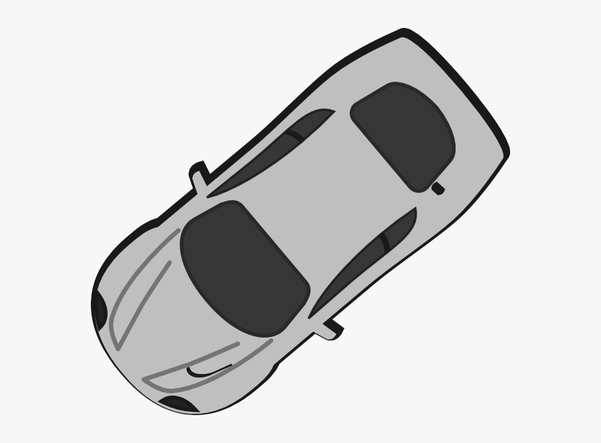 Car Top View Template, HD Png Download