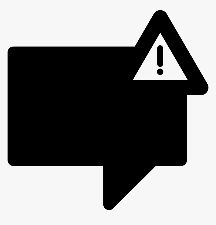 Transparent Error Message Png - Traffic Sign, Png Download