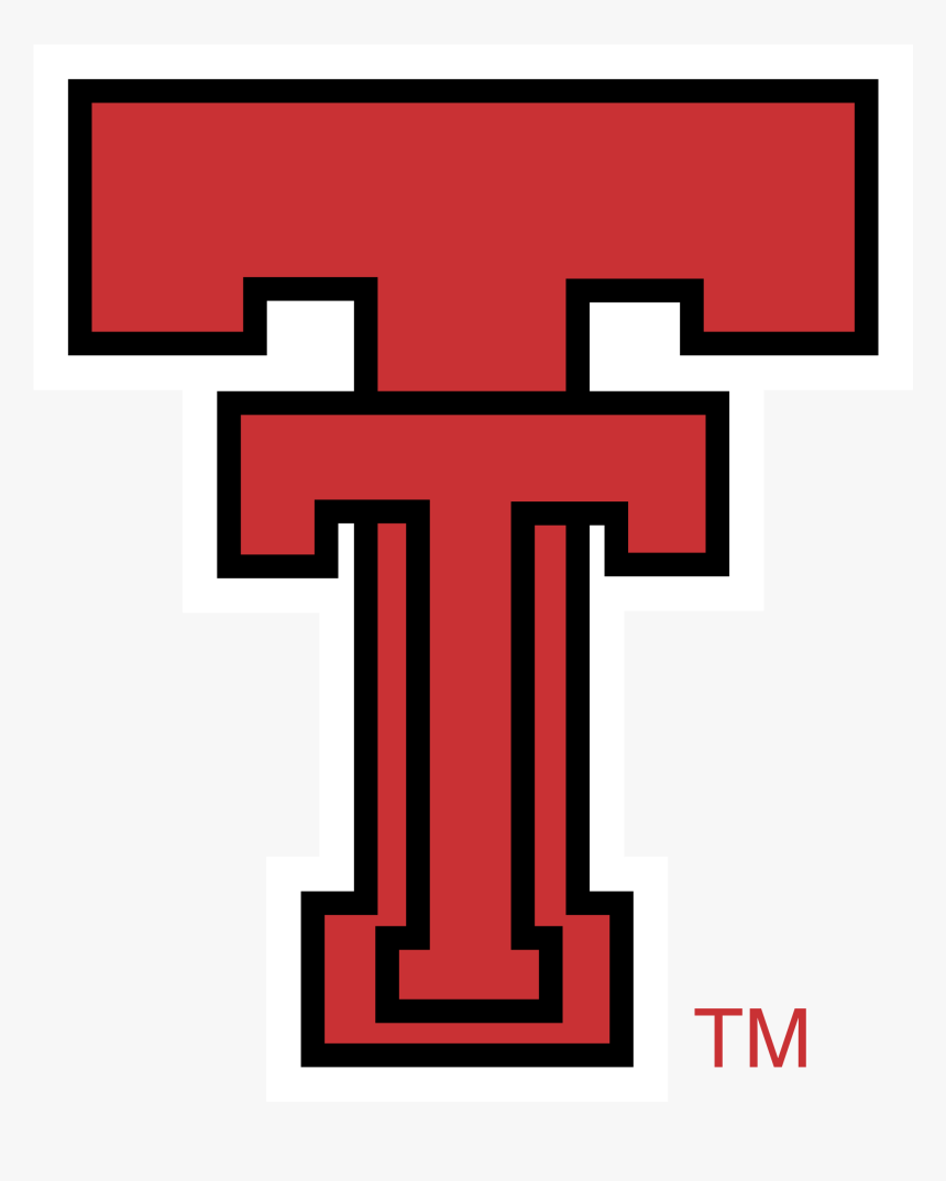Texas Tech Red Raiders Logo Png Transparent - Texas Tech Vintage Logo, Png Download