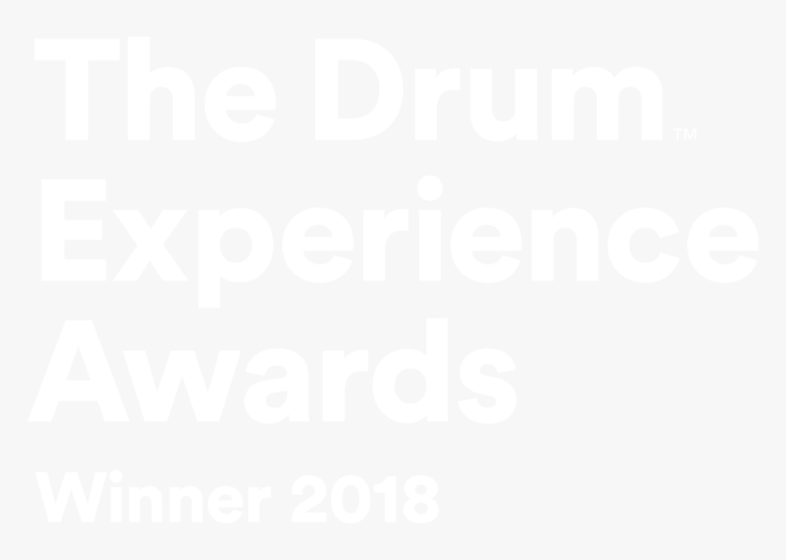 Drum Experience Winner White - Johns Hopkins Logo White, HD Png Download