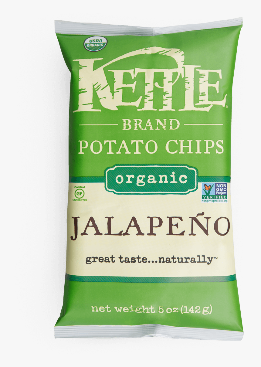 Organic Jalapeno - Kettle Maple Bacon Chips, HD Png Download