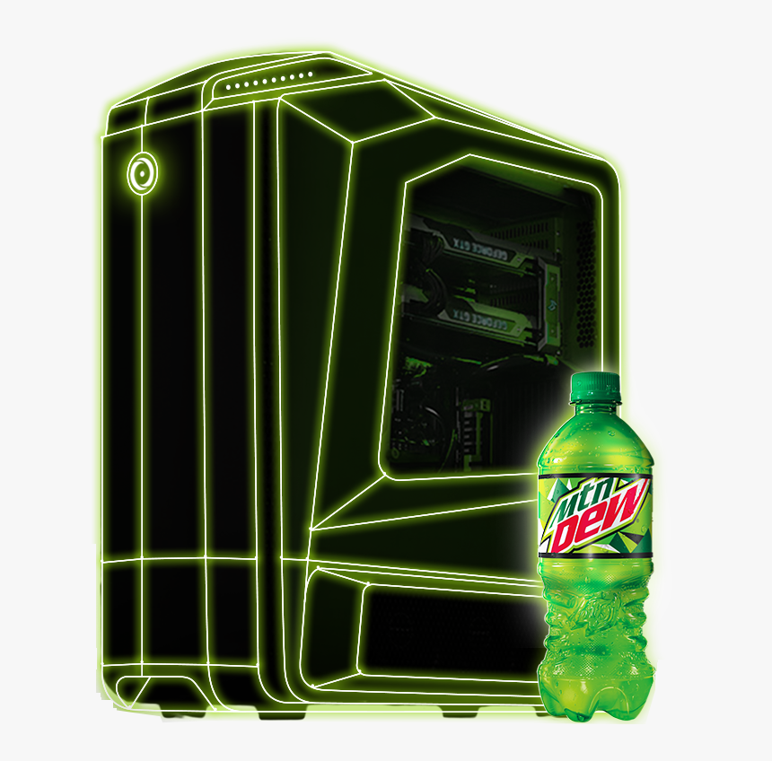 Transparent Mountain Dew Clipart - Mountain Dew Gaming Pc, HD Png Download