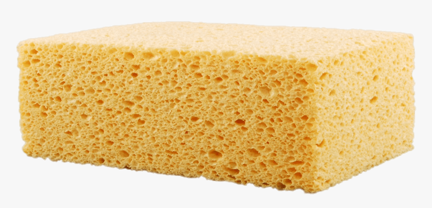 Rectangular Cleaning Sponge - Sponge Png, Transparent Png