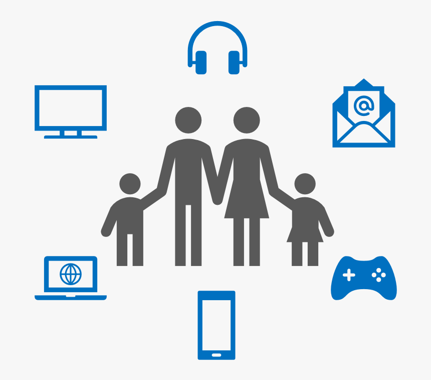 Child Adolescent Adult Silhouette, HD Png Download