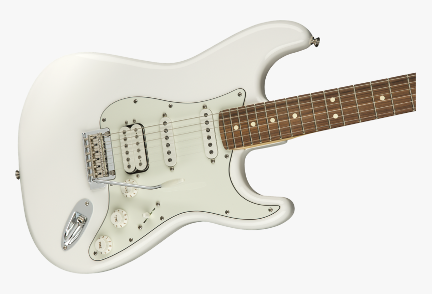 Fender Player Stratocaster Polar White Hss, HD Png Download