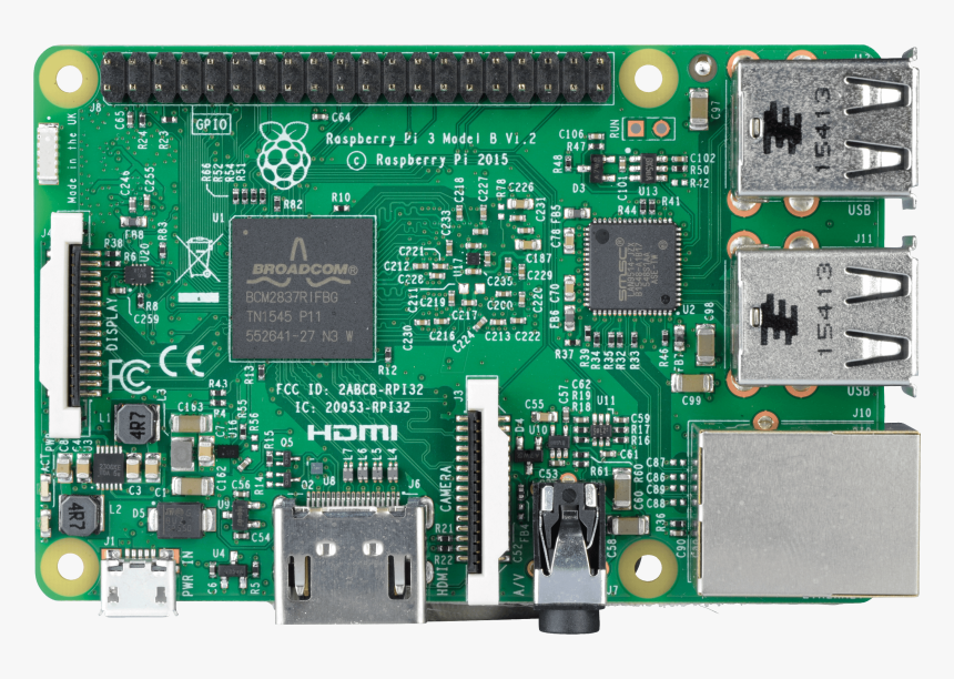 Raspberry Pi 3 - Raspberry Pi 3 1.2, HD Png Download