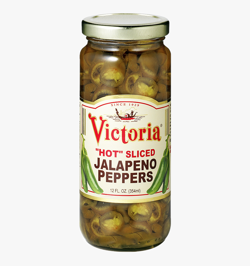 Image Of Hot Sliced Jalapeño Peppers - Olive Victoria, HD Png Download