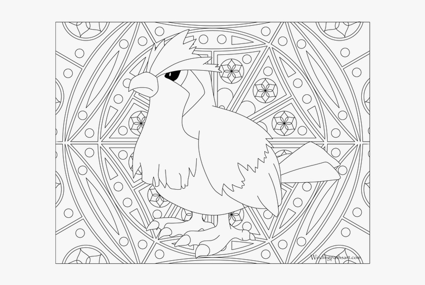 Pokemon Vulpix Coloring Page, HD Png Download