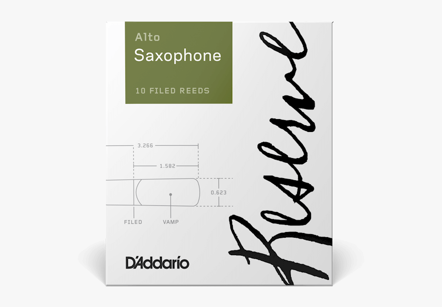 D Addario Reserve Bass Clarinet Reeds, HD Png Download