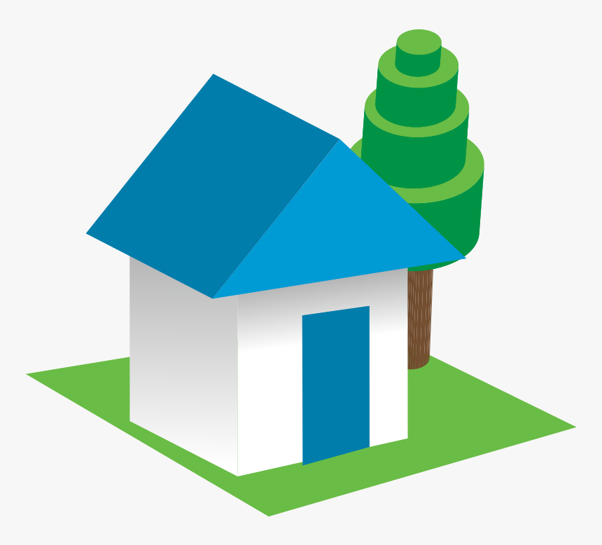 3d Home - Clip Art 3d Home, HD Png Download