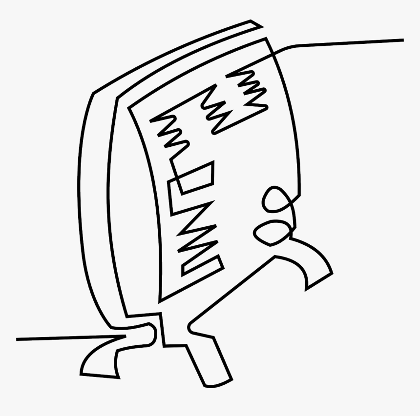 Heater Clipart Black And White, HD Png Download