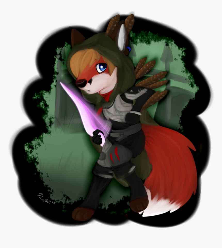 Destiny Hunter Fox - Cartoon, HD Png Download