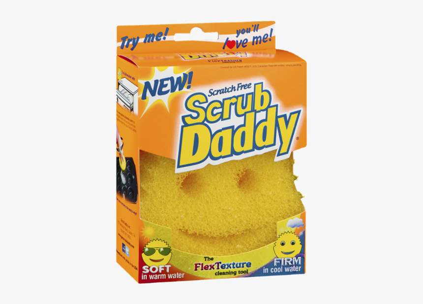 Scrub Daddy Sponge Transparent, HD Png Download