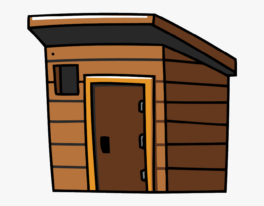 Wooden House Clipart Png , Png Download - Shed Clipart, Transparent Png