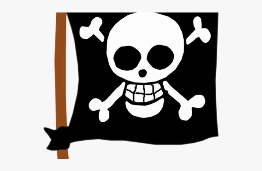 kids pirate skull clip art