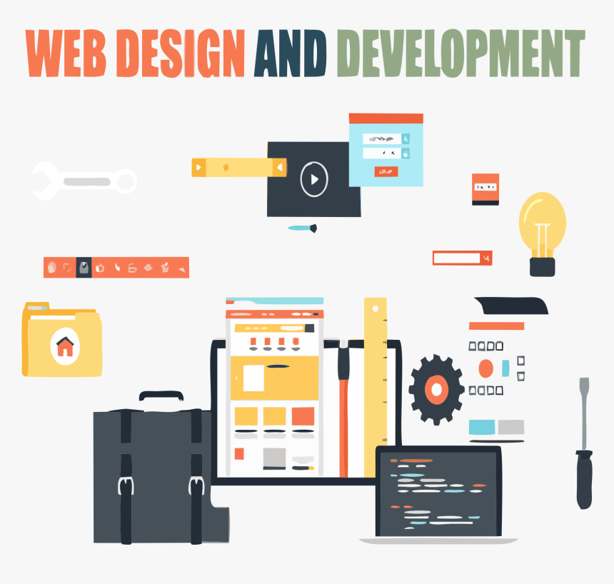 Of The Web In Creating Creative Visual Design Online - Web Development And Designing, HD Png Download