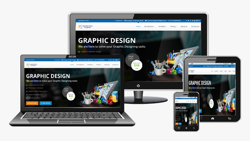 Graphic Design For Website, HD Png Download