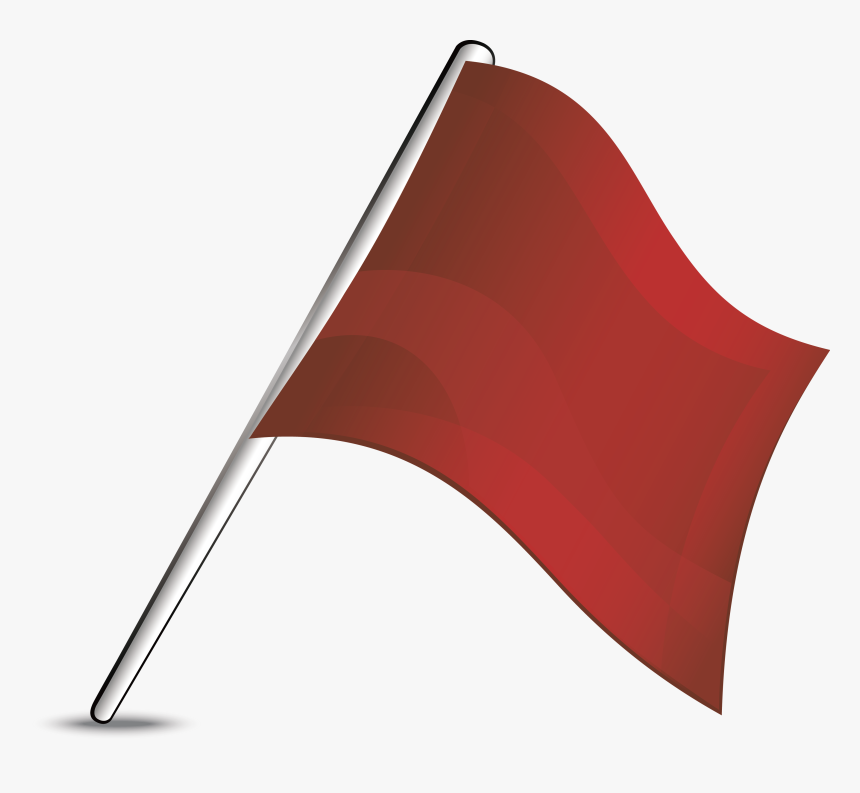 Creative Red Flag Design Png Download Flag, Transparent Png