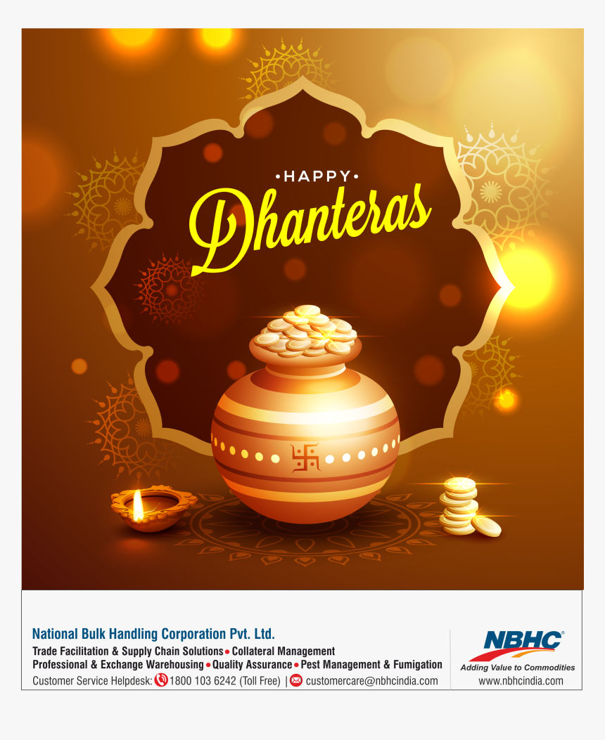 Wish You A Happy Dhanteras - Happy Dhanteras, HD Png Download