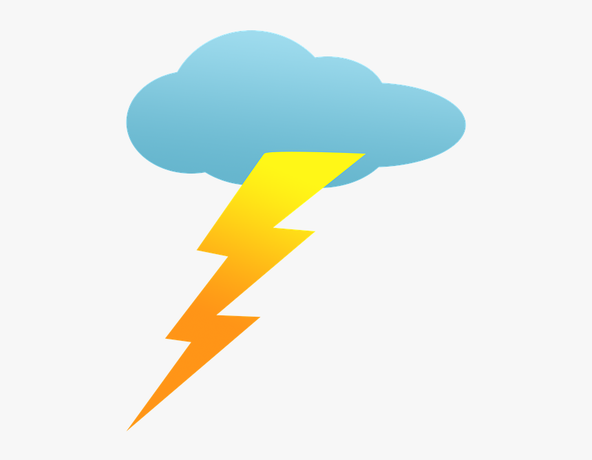 Ray, Cloud, Drawing Cloud, Drawing Lightning, HD Png Download