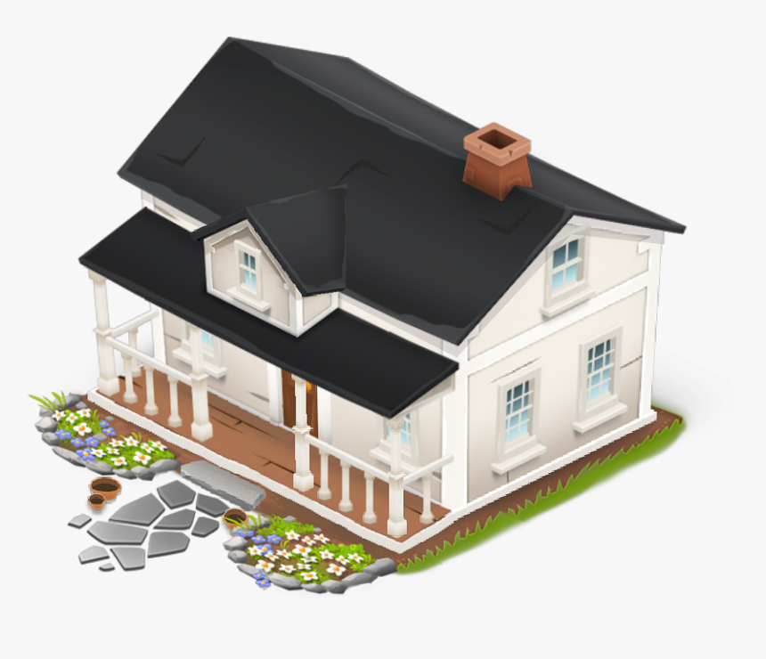 Farm House Png - Много Денег Hay Day, Transparent Png