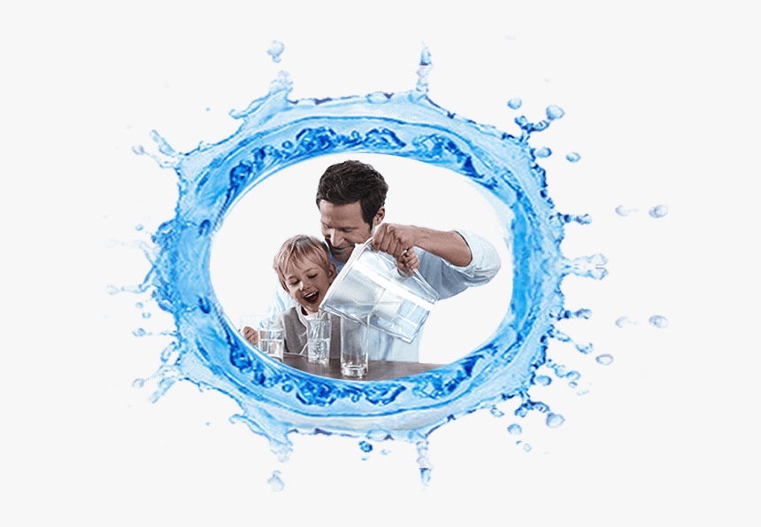 Water For Life - Family Table Drinking Water, HD Png Download