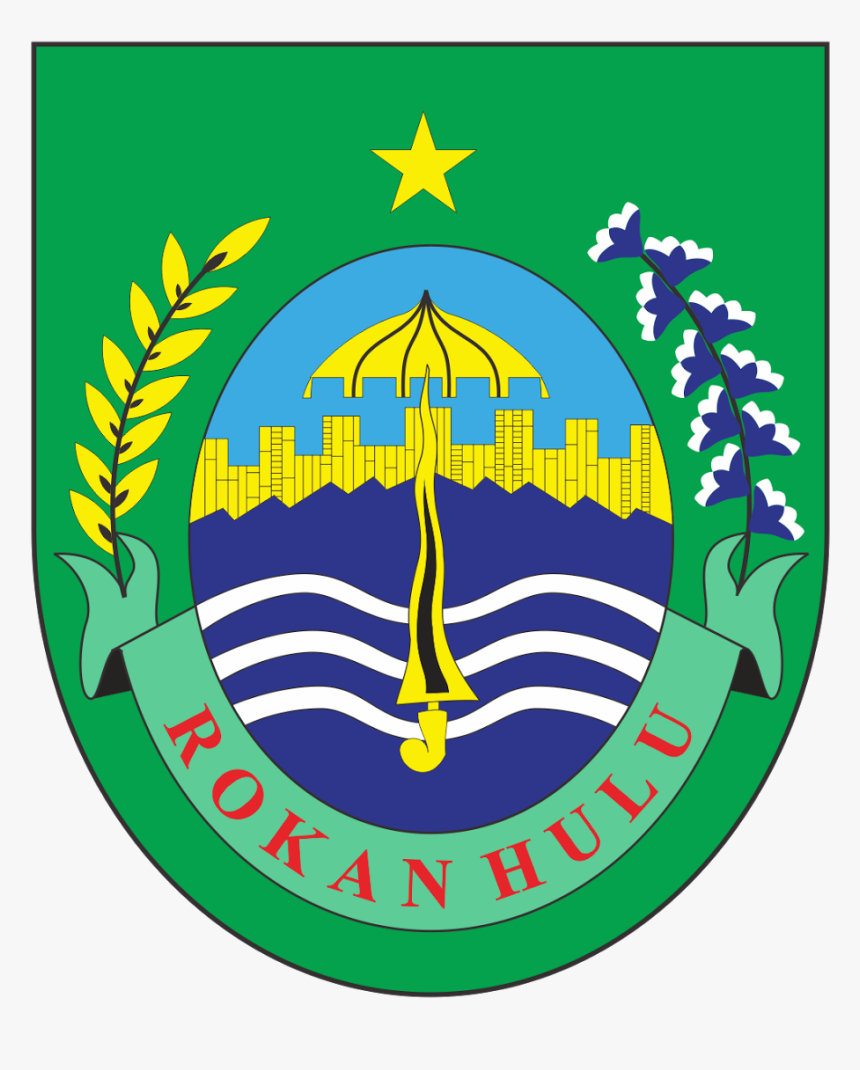 Kabupaten Rokan Hulu Logo Vector - Emblem, HD Png Download